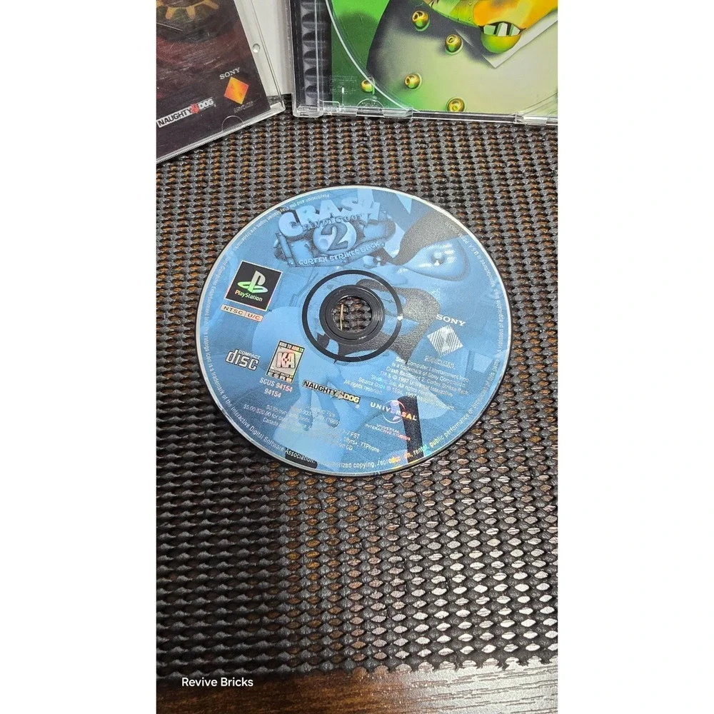 Crash Bandicoot 2 Cortex Strikes Back  Sony PlayStation 1 PS1 Black Label Tested